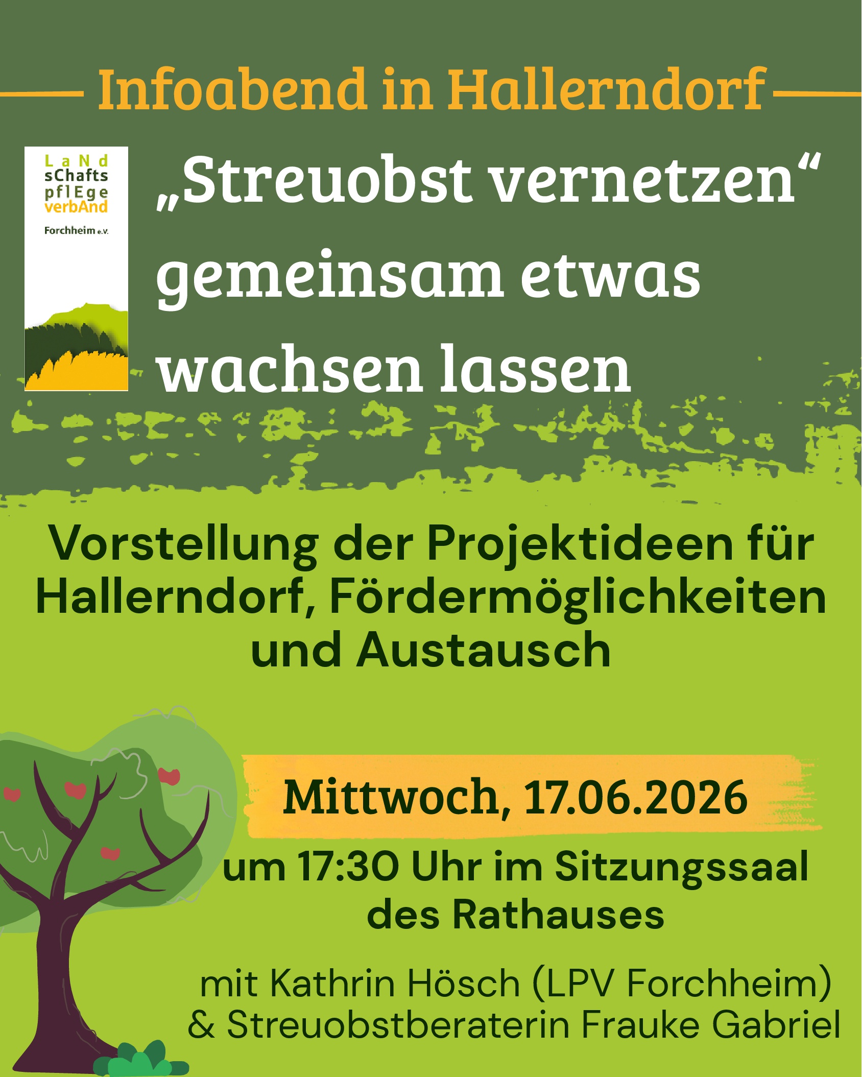 Infoabend Streuobst vernetzen